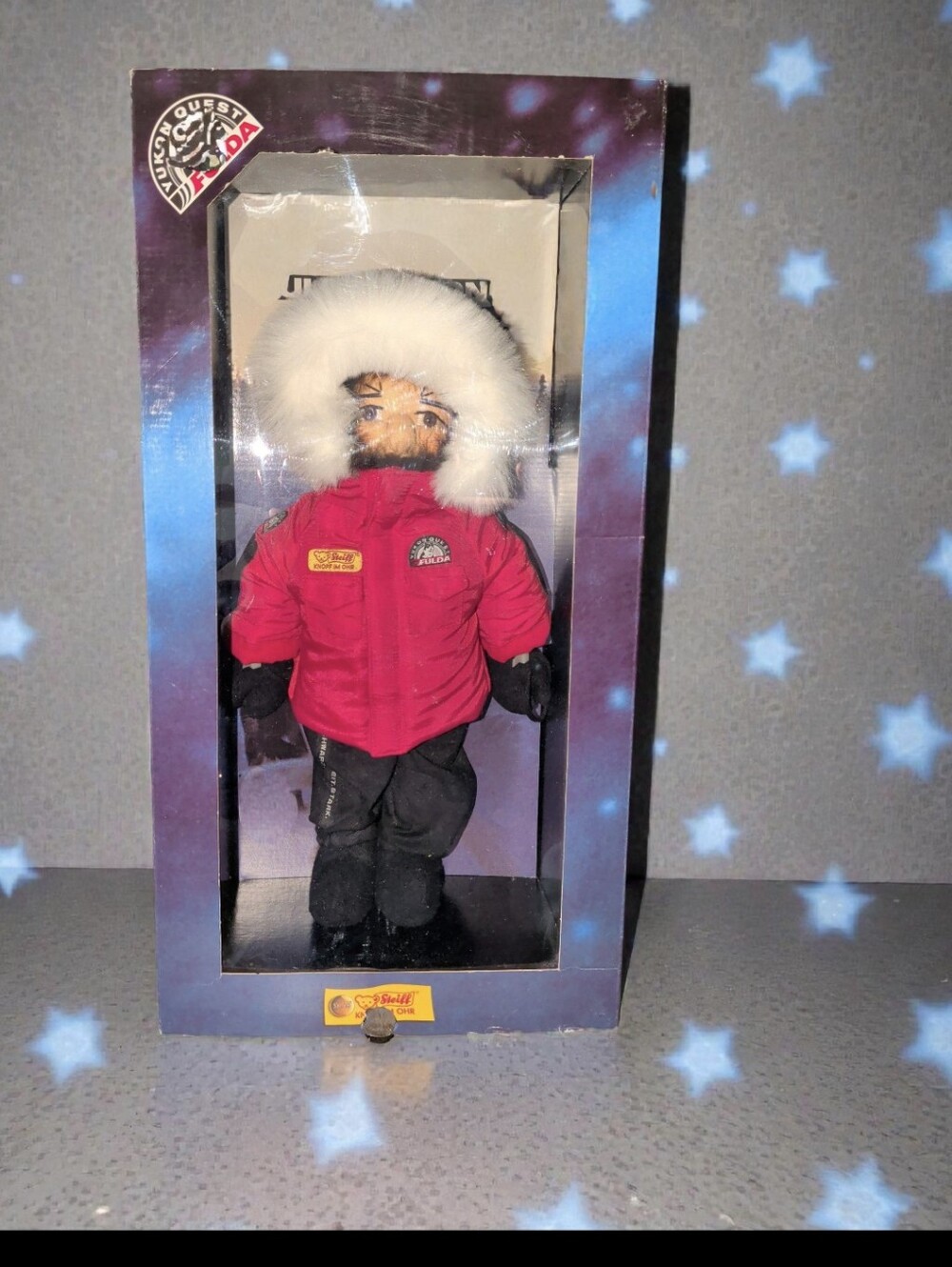 Steiff Fulda Yukon Quest Musher Doll w/ Box 1999 Limited Edition Arctic Explorer